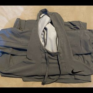 Grey Nike sweatshirt